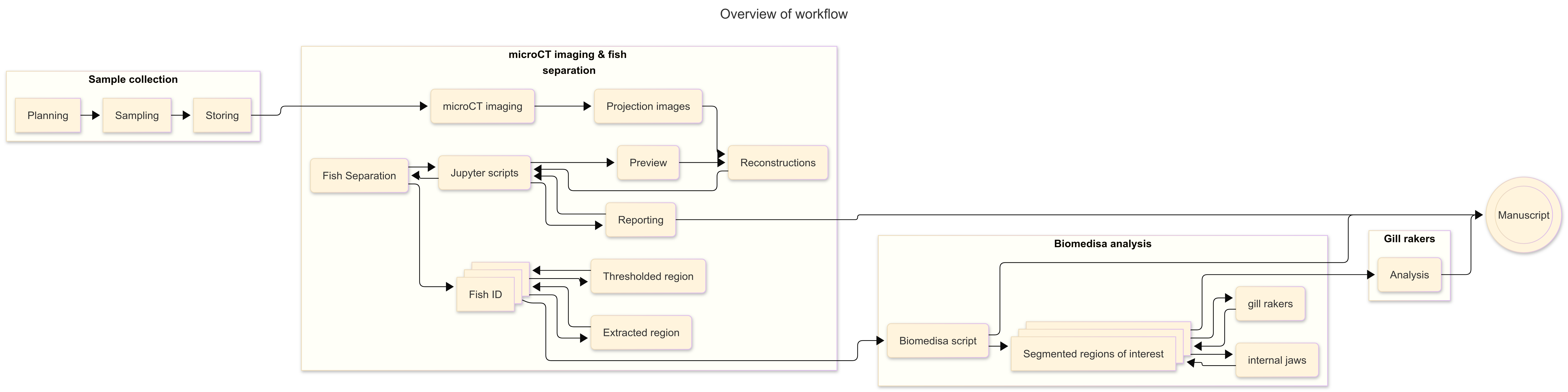 Figure 1: Workflow overview
